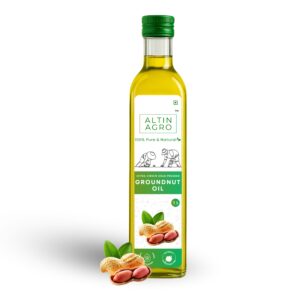 ALTIN AGRO Extra Virgin Cold Pressed Groundnut Oil (1L)